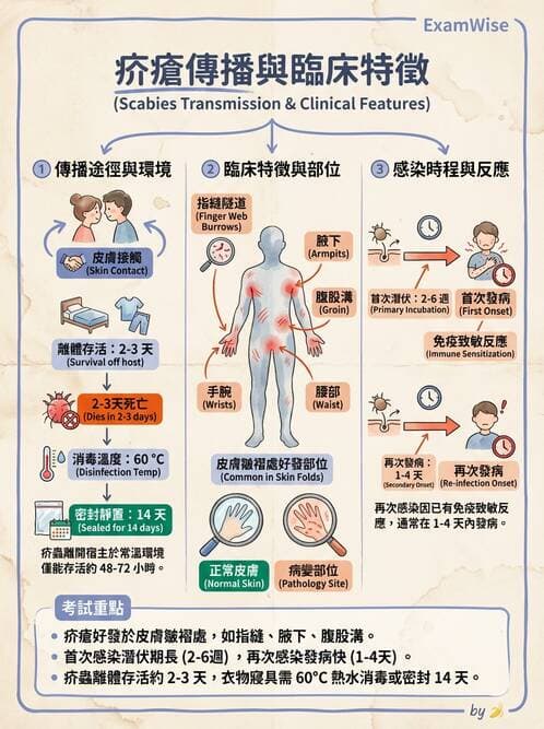 護理師 - 皮膚疾病與傷口護理 - AI 圖文解析預覽
