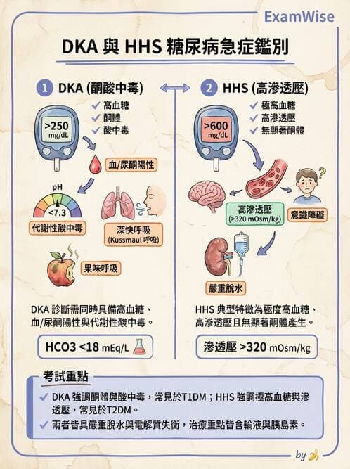護理師 - 糖尿病併發症護理 - AI 圖文解析預覽