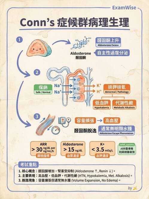 護理師 - 腎上腺與腦下垂體疾病 - AI 圖文解析預覽