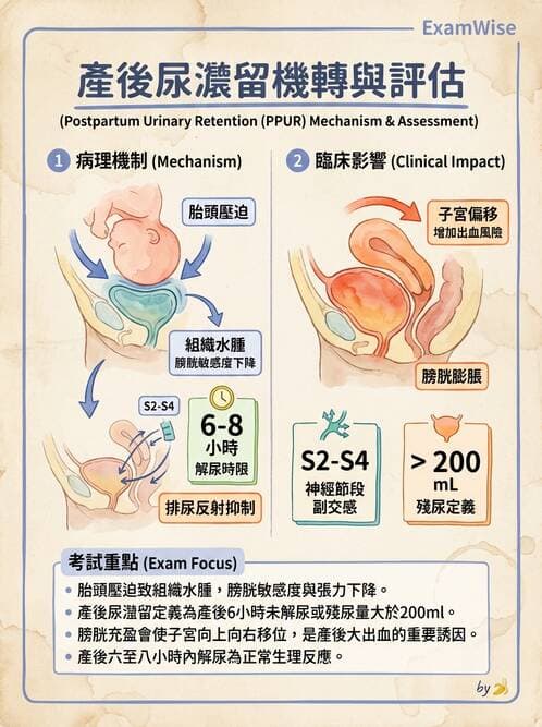 護理師 - 產程機轉與待產護理 - AI 圖文解析預覽