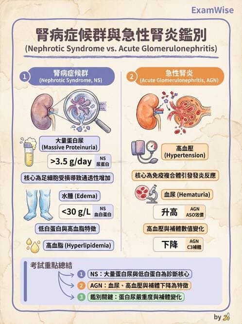 護理師 - 兒童泌尿系統疾病 - AI 圖文解析預覽