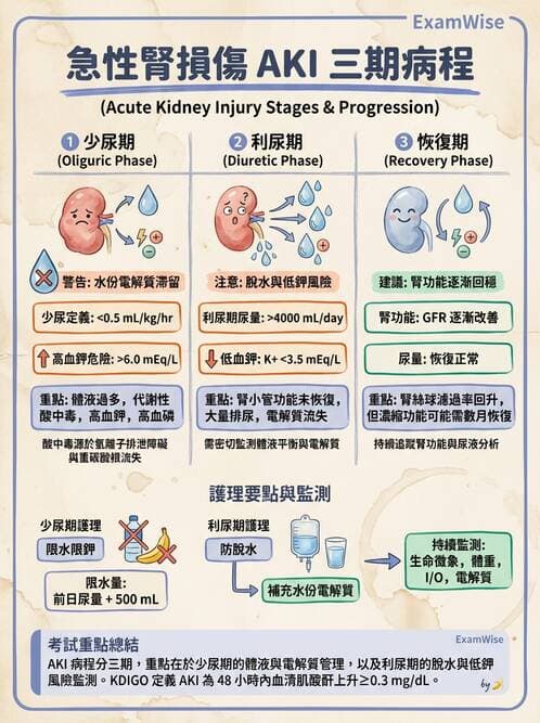 護理師 - 兒童泌尿系統疾病 - AI 圖文解析預覽