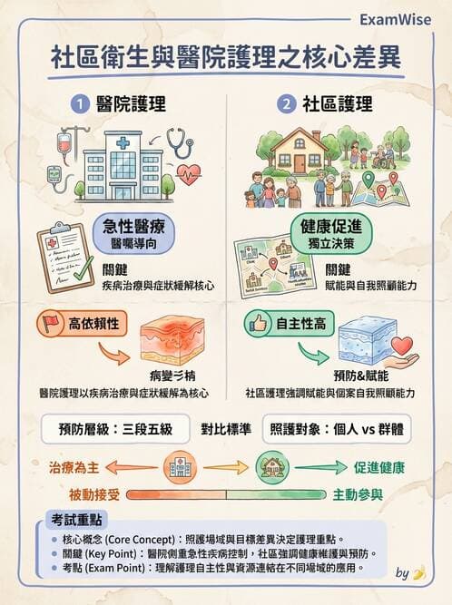 護理師 - 健康照護體系與健康政策 - AI 圖文解析預覽
