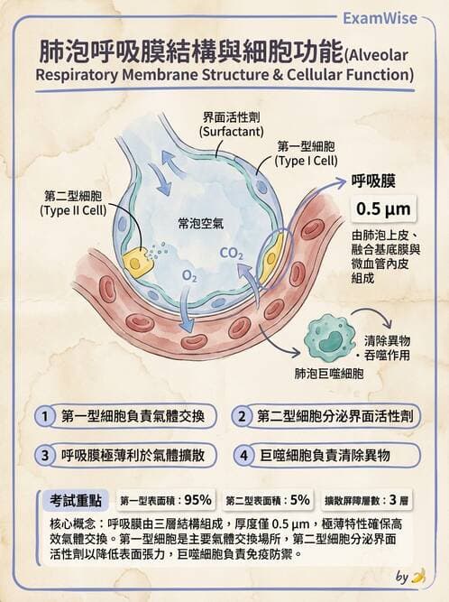 護理師 - 呼吸系統 - AI 圖文解析預覽