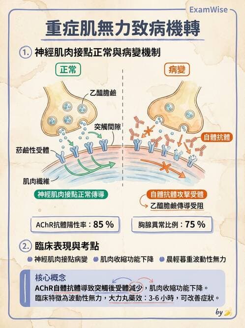 護理師 - 神經傳導、突觸與反射 - AI 圖文解析預覽