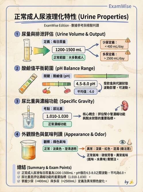護理師 - 泌尿排泄與導尿護理 - AI 圖文解析預覽