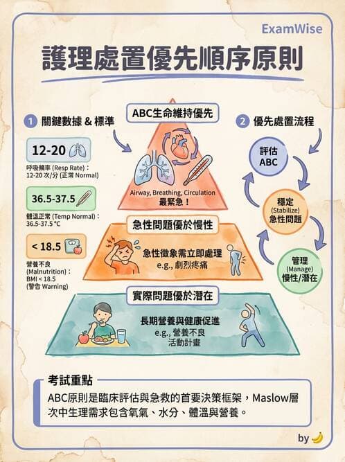 護理師 - 護理過程(評估至評值) - AI 圖文解析預覽