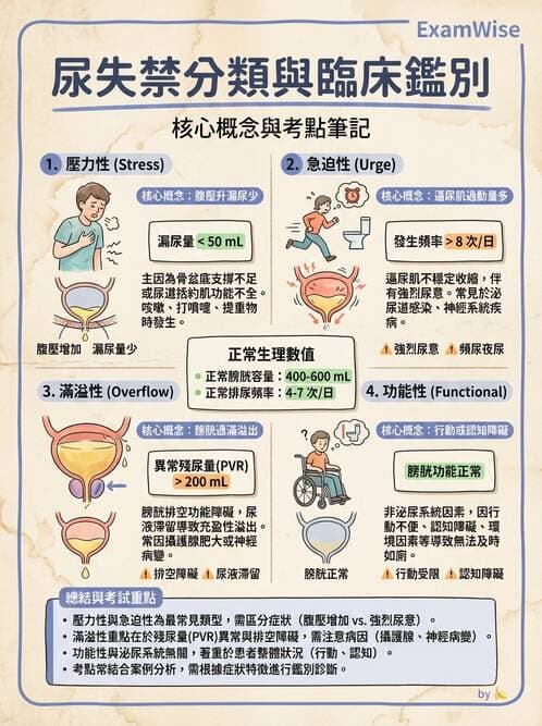 護理師 - 泌尿排泄與導尿護理 - AI 圖文解析預覽