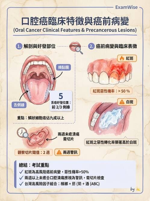 護理師 - 其他常見癌症護理 - AI 圖文解析預覽