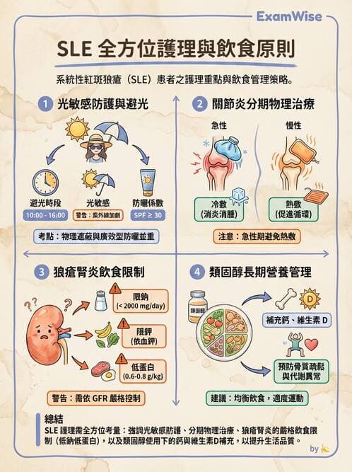 護理師 - 自體免疫疾病與過敏反應 - AI 圖文解析預覽