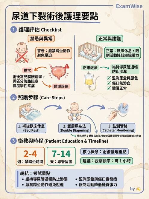 護理師 - 兒童泌尿系統疾病 - AI 圖文解析預覽