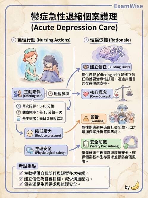 護理師 - 思覺失調症護理 - AI 圖文解析預覽