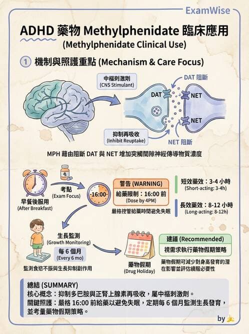 護理師 - 兒童青少年精神疾患 - AI 圖文解析預覽