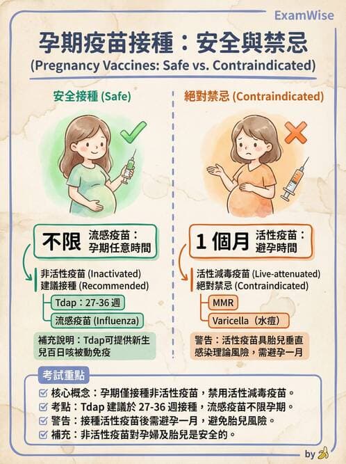 內專 - 感染預防:疫苗與院感管制 - AI 圖文解析預覽