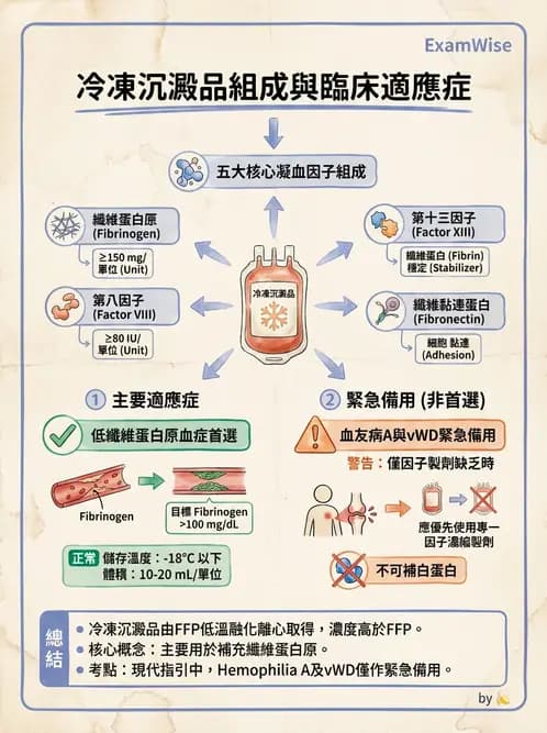 內專 - 凝血與輸血 - AI 圖文解析預覽