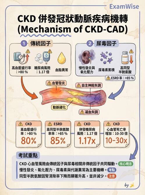 內專 - 慢性冠心病與預防 - AI 圖文解析預覽