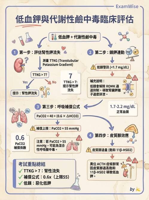 內專 - 酸鹼平衡異常 - AI 圖文解析預覽