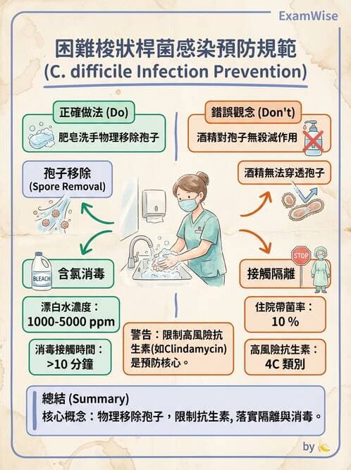 內專 - 厭氧菌、梭狀桿菌與特殊細菌 - AI 圖文解析預覽