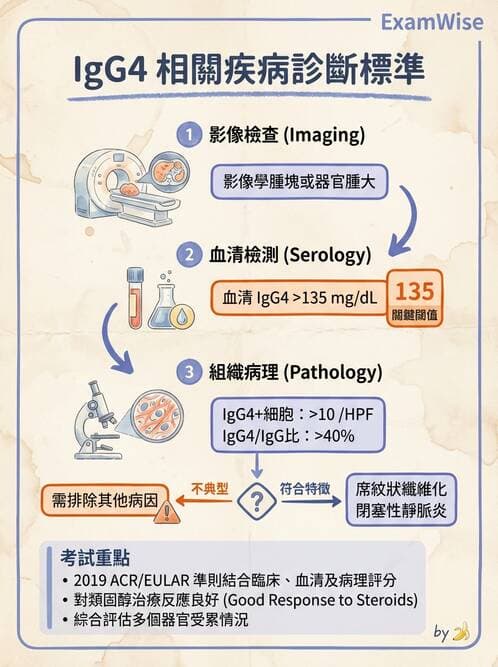 內專 - 乾燥症與IgG4相關疾病 - AI 圖文解析預覽