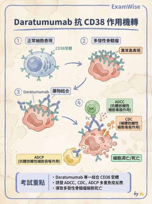 內專 - 淋巴瘤與多發性骨髓瘤 - AI 圖文解析預覽