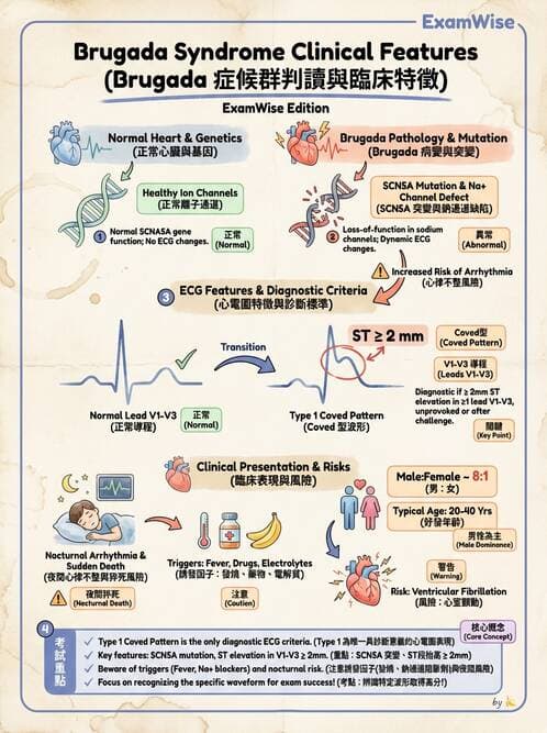 內專 - 心室心律不整與心因性猝死 - AI 圖文解析預覽