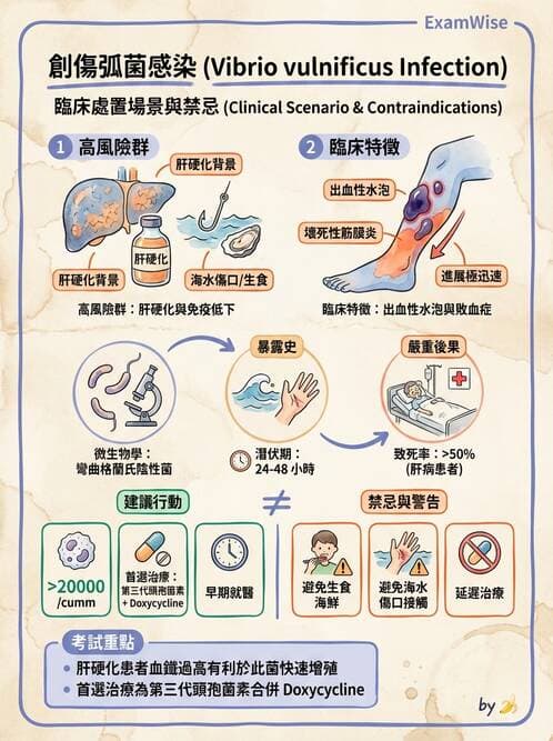 內專 - 特殊病原體、黴菌與人畜共通感染 - AI 圖文解析預覽