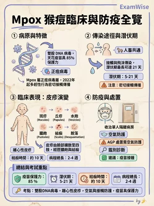 內專 - 病毒感染:COVID-19、流感與新興傳染病 - AI 圖文解析預覽