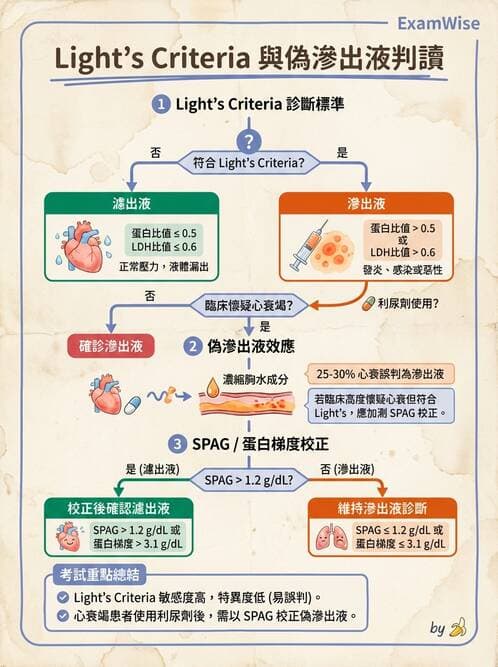 內專 - 肋膜疾病與氣胸 - AI 圖文解析預覽