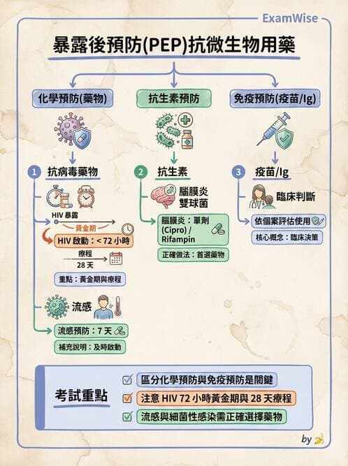 內專 - 感染總論與敗血症 - AI 圖文解析預覽