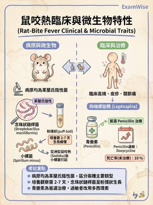 內專 - 特殊病原體、黴菌與人畜共通感染 - AI 圖文解析預覽