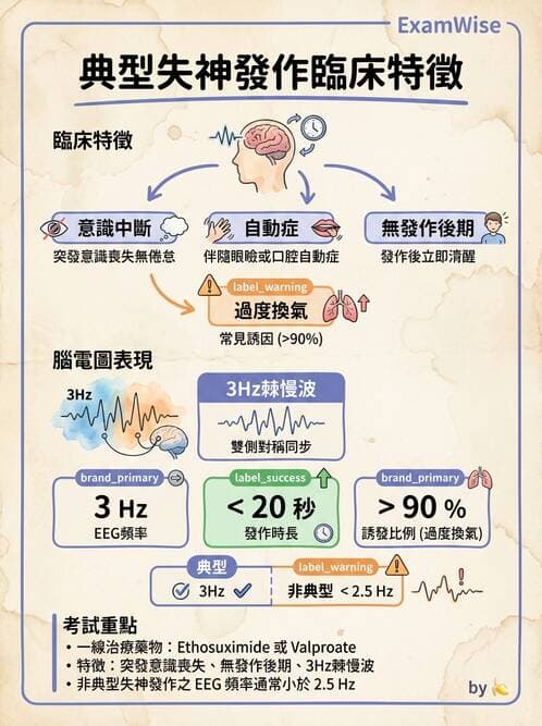 內專 - 腦炎、腦病變與癲癇 - AI 圖文解析預覽