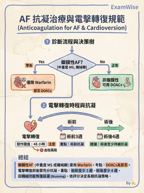 內專 - 心房顫動與上心室心律不整 - AI 圖文解析預覽