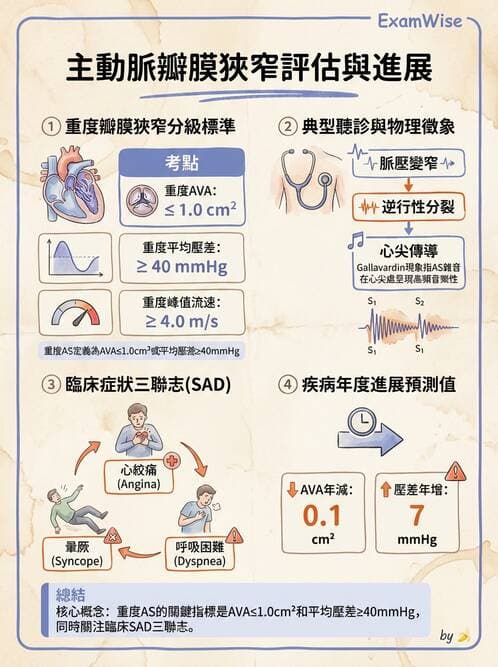 內專 - 瓣膜性心臟病 - AI 圖文解析預覽