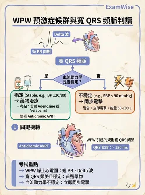 內專 - 心房顫動與上心室心律不整 - AI 圖文解析預覽