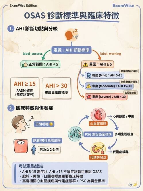 內專 - 呼吸衰竭、非侵襲性呼吸器與睡眠呼吸中止 - AI 圖文解析預覽