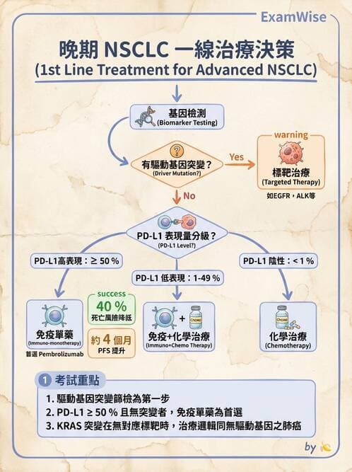 內專 - 肺癌 - AI 圖文解析預覽