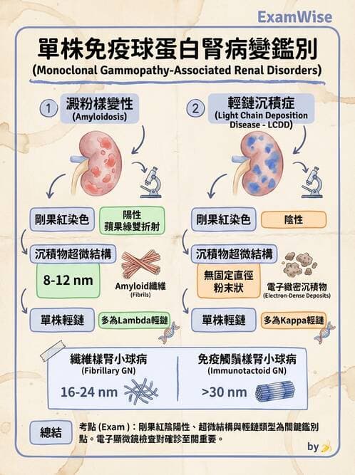 內專 - 繼發性腎絲球腎炎 - AI 圖文解析預覽