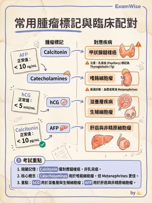 內專 - 腫瘤總論與篩檢 - AI 圖文解析預覽