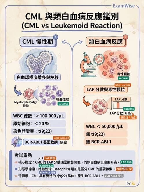 內專 - 白血病與骨髓增生不良 - AI 圖文解析預覽
