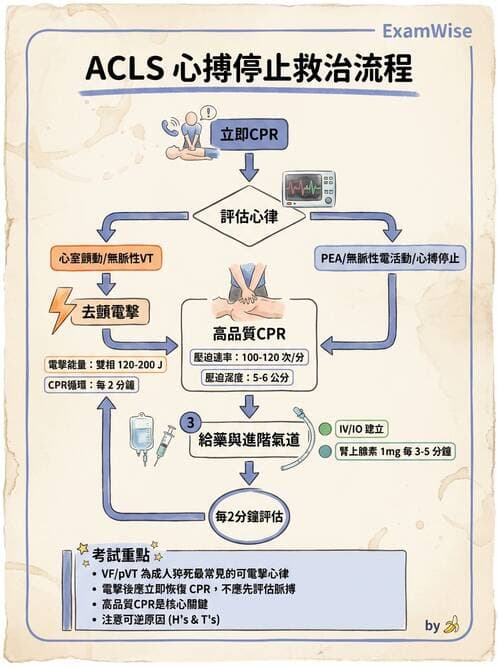 內專 - 心室心律不整與心因性猝死 - AI 圖文解析預覽
