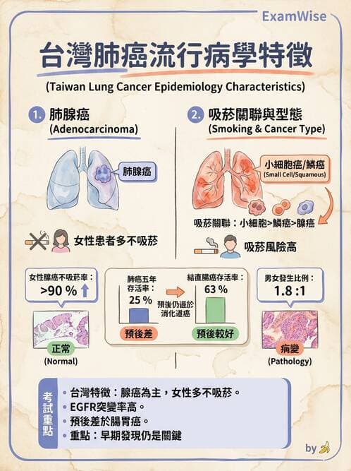 內專 - 肺癌 - AI 圖文解析預覽