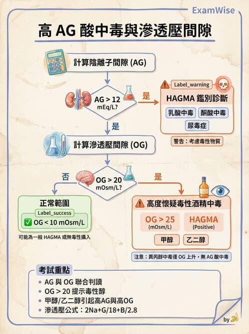 內專 - 酸鹼平衡異常 - AI 圖文解析預覽