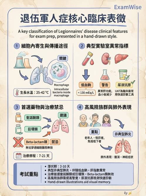 內專 - 呼吸道與中樞神經感染 - AI 圖文解析預覽