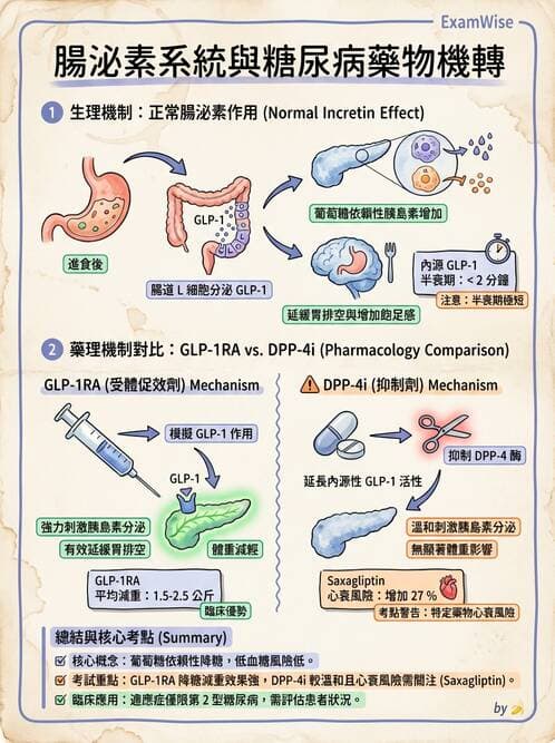 內專 - 胰島素與GLP-1 RA治療 - AI 圖文解析預覽