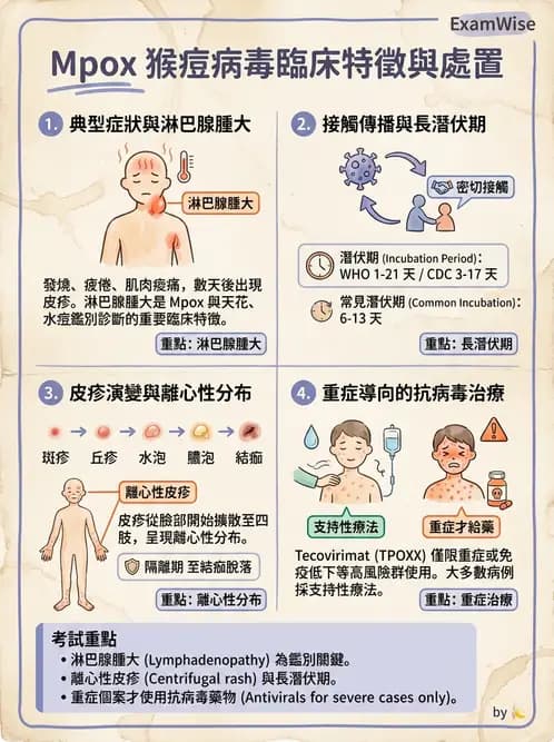 專師 - 法定傳染病與新興感染 - AI 圖文解析預覽