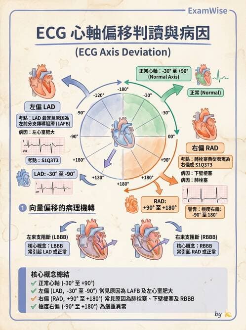 專師 - 心律不整與ECG判讀 - AI 圖文解析預覽