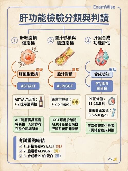 專師 - 肝炎與肝功能 - AI 圖文解析預覽