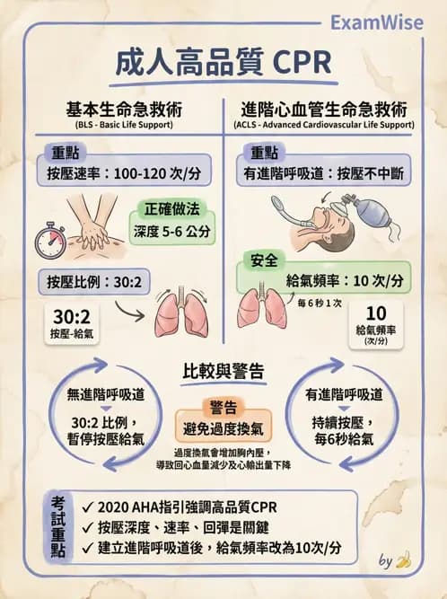 專師 - CPR與復甦後照護 - AI 圖文解析預覽