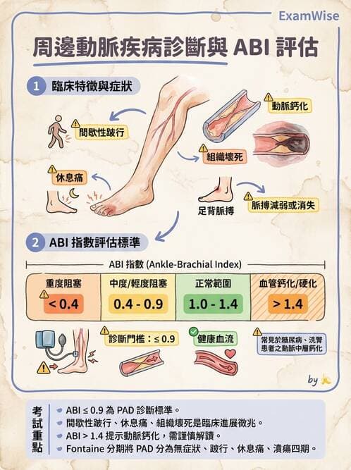 專師 - 周邊血管與靜脈疾病 - AI 圖文解析預覽