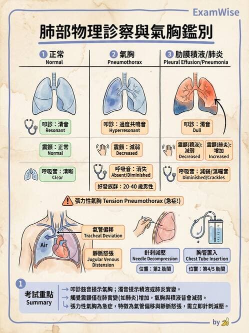 專師 - 氣胸 - AI 圖文解析預覽